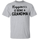 Happiness Is Being A Grandma T-Shirt CustomCat