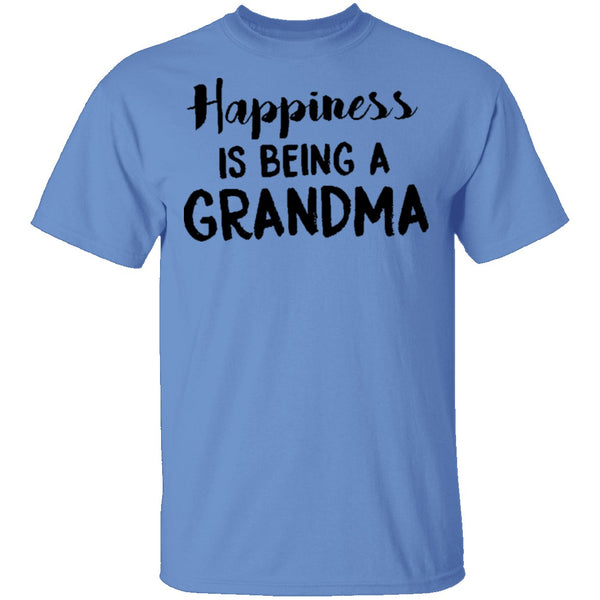 Happiness Is Being A Grandma T-Shirt CustomCat