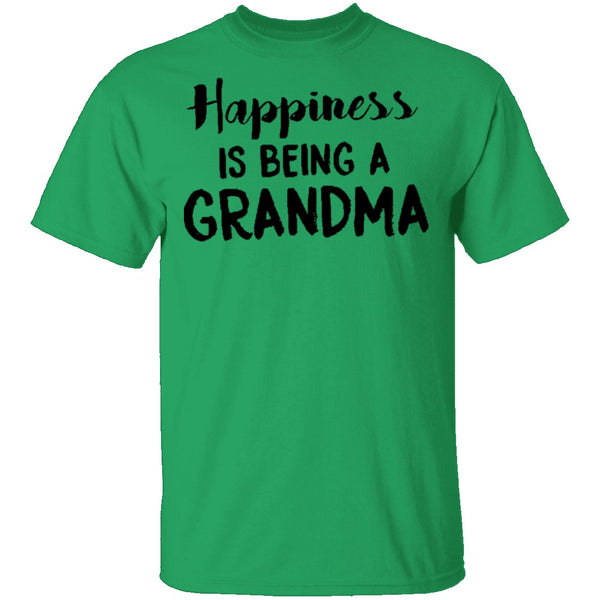 Happiness Is Being A Grandma T-Shirt CustomCat