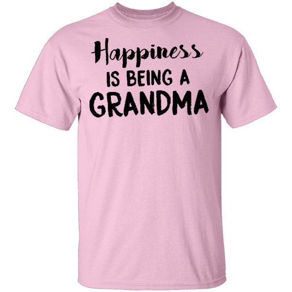 Happiness Is Being A Grandma T-Shirt CustomCat
