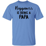 Happiness Is Being A Papa T-Shirt CustomCat