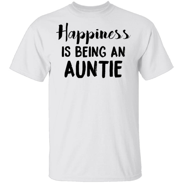 Happiness Is Being An Auntie T-Shirt CustomCat