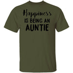 Happiness Is Being An Auntie T-Shirt CustomCat