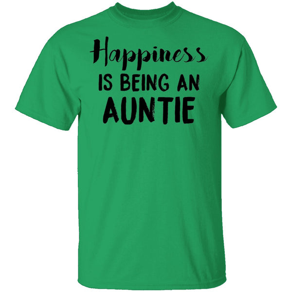 Happiness Is Being An Auntie T-Shirt CustomCat