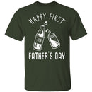 Happy First Father's Day T-Shirt CustomCat