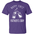 Happy First Father's Day T-Shirt CustomCat