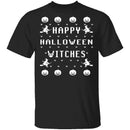 Happy Halloween Witches T-Shirt CustomCat