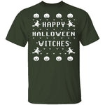 Happy Halloween Witches T-Shirt CustomCat