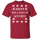 Happy Halloween Witches T-Shirt CustomCat