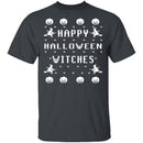 Happy Halloween Witches T-Shirt CustomCat