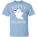 Happy Hallowine T-Shirt CustomCat