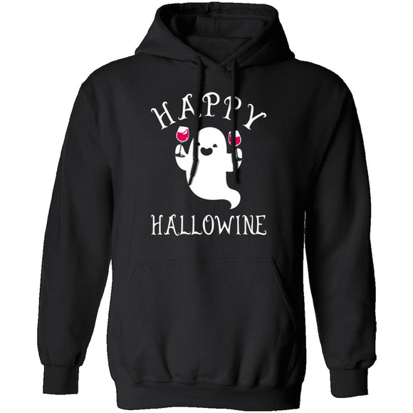 Happy Hallowine T-Shirt CustomCat