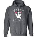 Happy Hallowine T-Shirt CustomCat