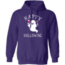 Happy Hallowine T-Shirt CustomCat
