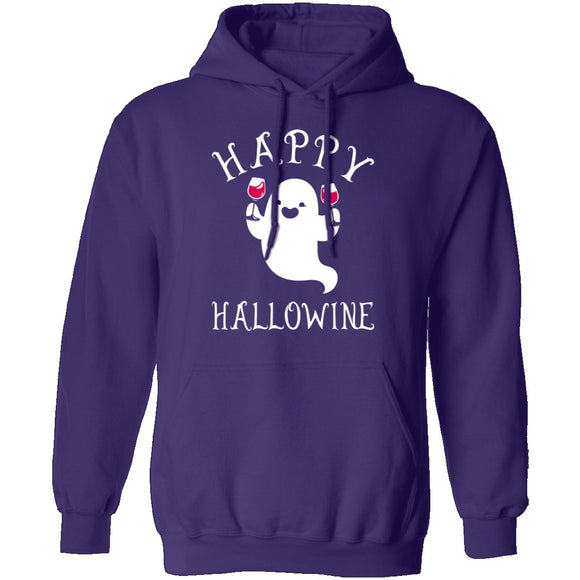 Happy Hallowine T-Shirt CustomCat