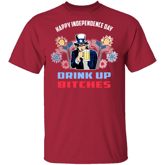 Happy Independence Day T-Shirt CustomCat