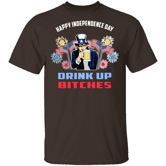 Happy Independence Day T-Shirt CustomCat