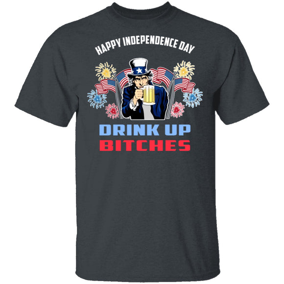 Happy Independence Day T-Shirt CustomCat
