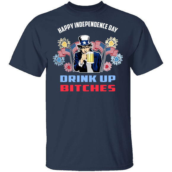 Happy Independence Day T-Shirt CustomCat