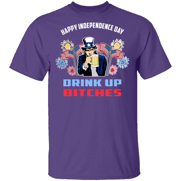 Happy Independence Day T-Shirt CustomCat