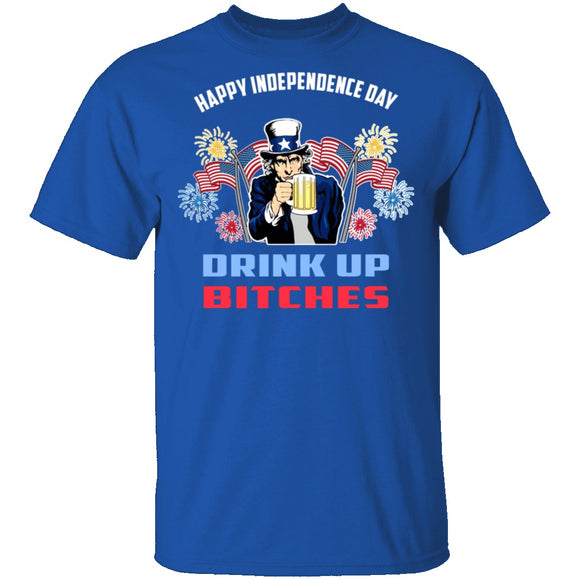 Happy Independence Day T-Shirt CustomCat