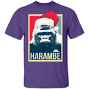 Harambe Christmas T-Shirt CustomCat
