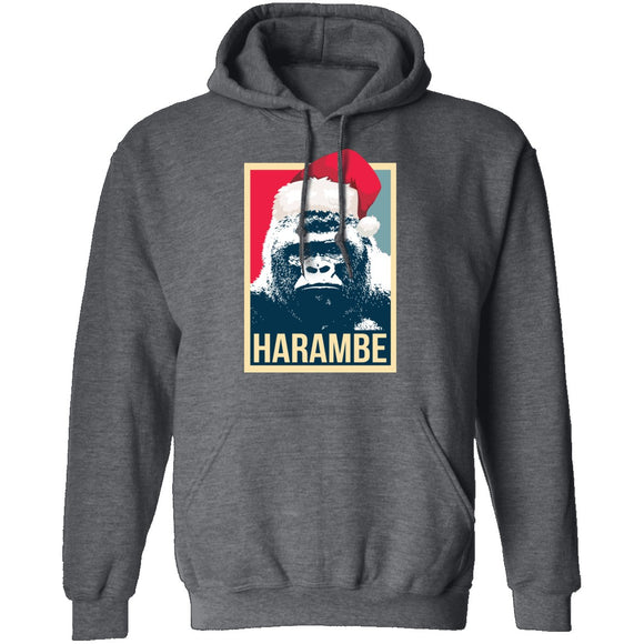 Harambe Christmas T-Shirt CustomCat