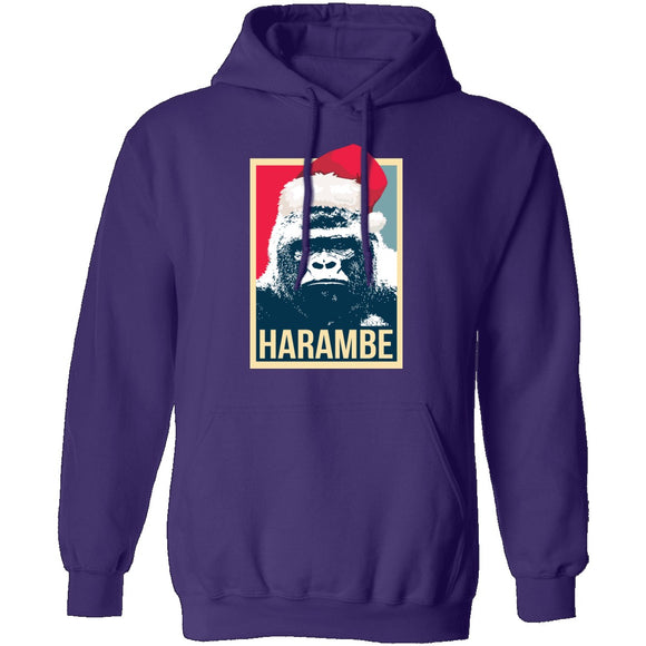 Harambe Christmas T-Shirt CustomCat