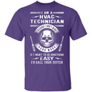 Hard Work HVAC T-Shirt CustomCat