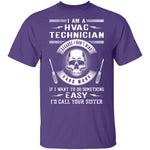 Hard Work HVAC T-Shirt CustomCat