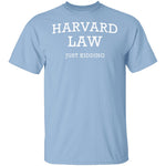 Harvard Law Just Kidding T-Shirt CustomCat