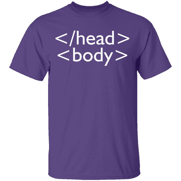 Head And Body T-Shirt CustomCat