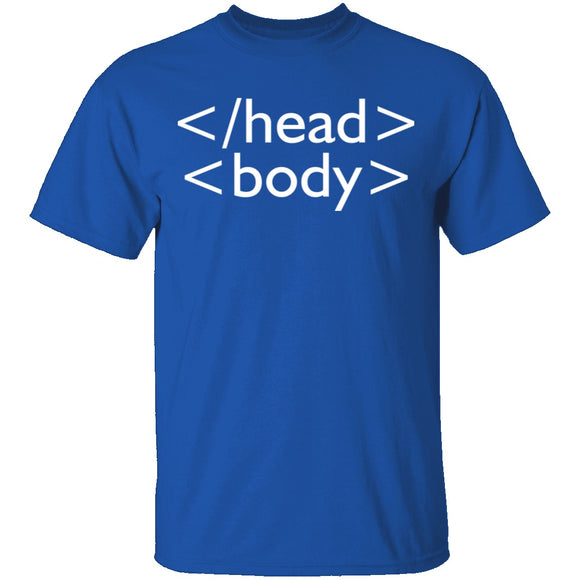 Head And Body T-Shirt CustomCat