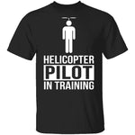Helicopter Pilot T-Shirt CustomCat