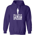 Helicopter Pilot T-Shirt CustomCat