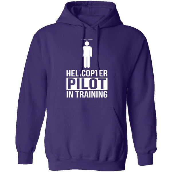 Helicopter Pilot T-Shirt CustomCat