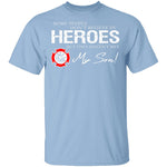 Hero Firefighter Son T-Shirt CustomCat