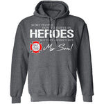 Hero Firefighter Son T-Shirt CustomCat