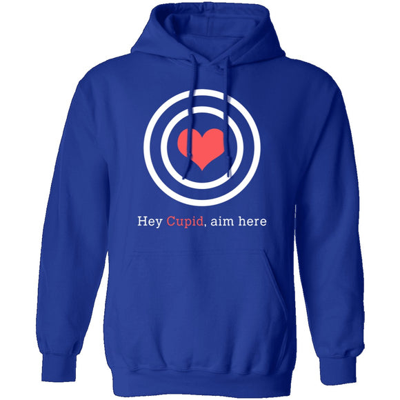 Hey Cupid, Aim Here T-Shirt CustomCat