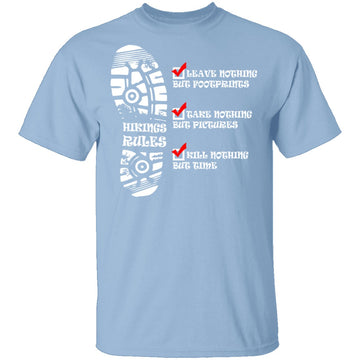 Hiking Rules T-Shirt CustomCat