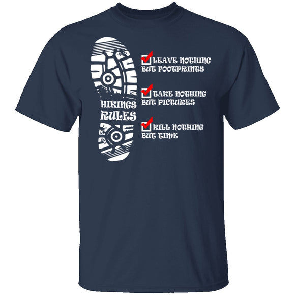 Hiking Rules T-Shirt CustomCat