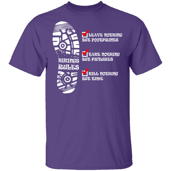 Hiking Rules T-Shirt CustomCat
