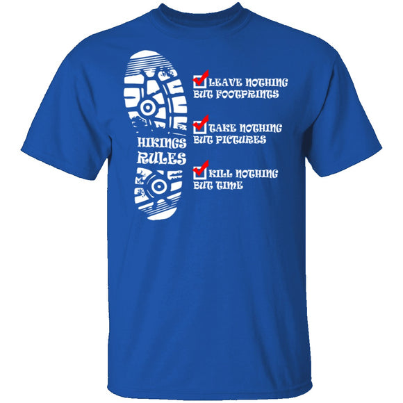Hiking Rules T-Shirt CustomCat