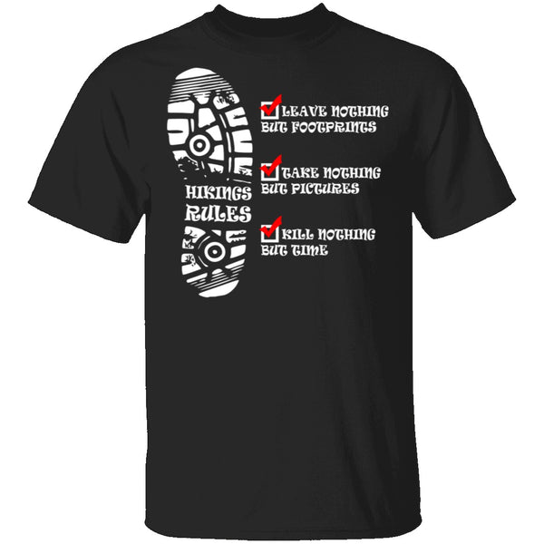 Hiking Rules T-Shirt CustomCat