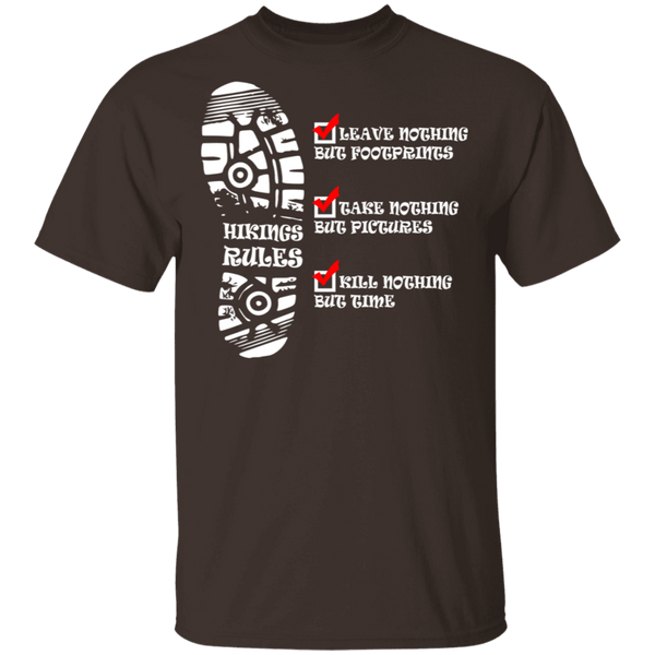 Hiking Rules T-Shirt CustomCat