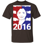 Hillary Flag T-Shirt CustomCat