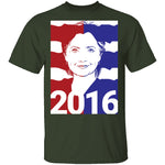 Hillary Flag T-Shirt CustomCat