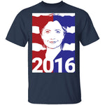Hillary Flag T-Shirt CustomCat
