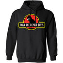 Hold On To Your Butts T-Shirt CustomCat