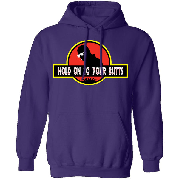 Hold On To Your Butts T-Shirt CustomCat
